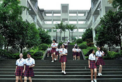 仁寿县第四高级职业中学学员风采